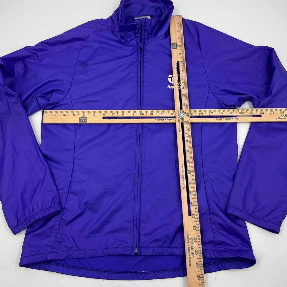 Pearl Izumi Purple Lightweight Full Zip Jacket Technical Wear Size 10 - Picture 4 of 7